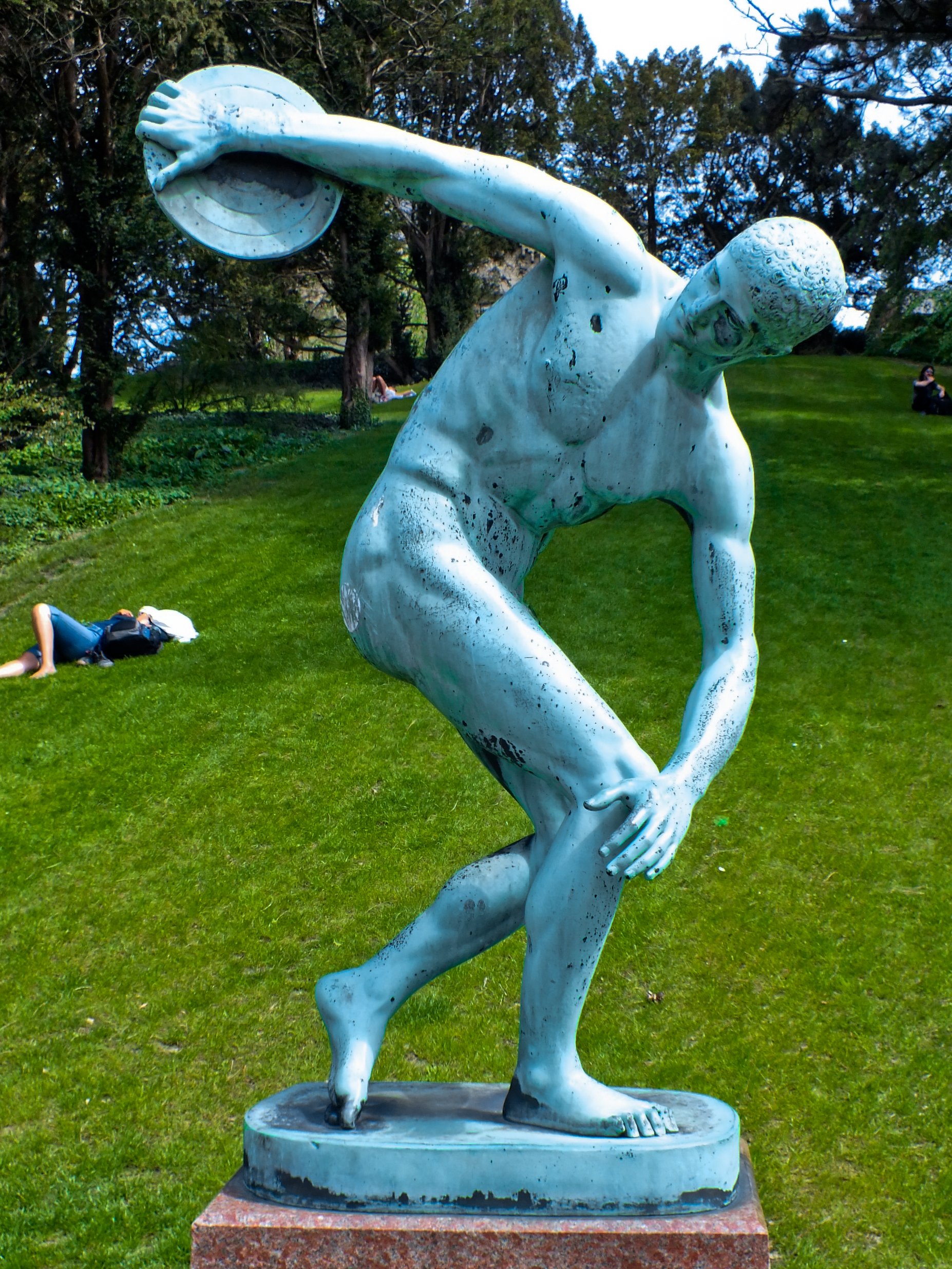 Discobolus in Copenhagen Botanical Garden
