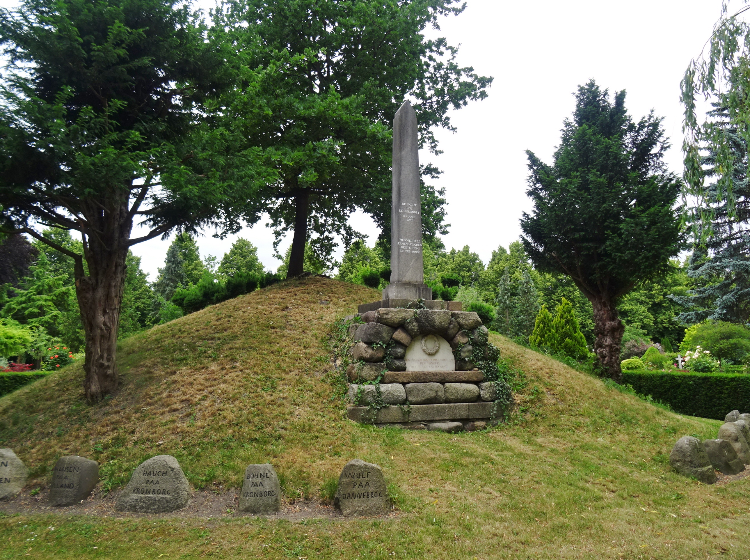 Mindehøjen på Holmens Kirkegård